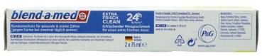 Preview: Blend-a-med Zahnpasta Extra Frisch Doppelpack 2x75ml